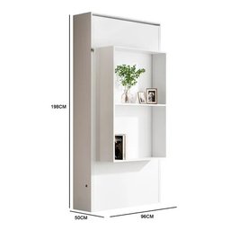 Cama Multiuso Articulável Solteiro P/ Colchao 188x88 - LV:Branco - 4