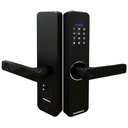 Ver imagem 4 de Fechadura Digital Biométrica Primebras Para Porta Madeira Com Biometria + Tag + Senha