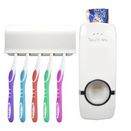 Suporte para Escovas e Dispenser Creme Dental Automático Gt173 Lorben - 2