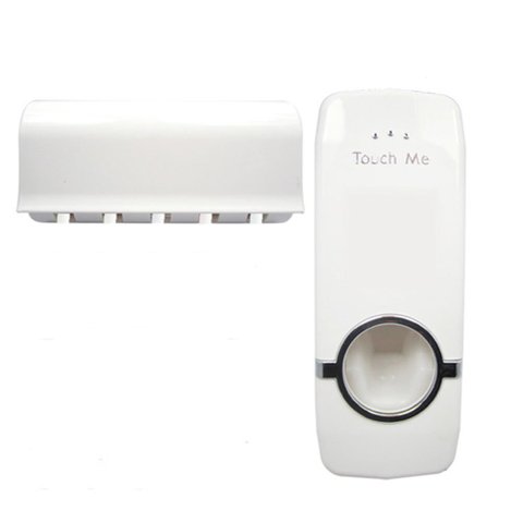 Suporte para Escovas e Dispenser Creme Dental Automático Gt173 Lorben