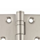 Ver imagem 3 de Kit 3 Dobradiças 3 x 2.1/2 pol com Rolamento Inox Escovado K402IE Geris Blíster