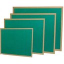 Ver imagem 2 de Quadro Escolar Verde 60x45 / Moldura em Madeira -  Pacote com 2 unidades