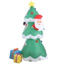 Ver imagem 7 de Arvore Natal Inflavel Papai Noel Natalina Luz Led Presentes Enfeite Loja Shopping Casa Comercio Fest