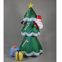 Ver mais imagens de Arvore Natal Inflavel Papai Noel Natalina Luz Led Presentes Enfeite Loja Shopping Casa Comercio Fest