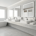 Ver imagem 3 de Torneira Banheiro Automática com Sensor de Presença Bivolt Prateado Cromado