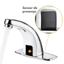 Ver imagem 4 de Torneira Banheiro Automática com Sensor de Presença Bivolt Prateado Cromado