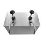 Dispenser Dosador Duplo de Molho ou Condimento em Aço Inox 6 Litros - 5