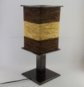 Ver imagem 6 de Lindo Abajur Luminária Rustico de Mesa Decoração