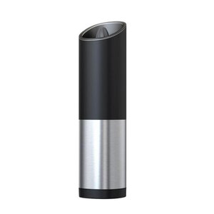 Moedor Eletrico de Sal Pimenta Temperos Triturador Pilhas Aço Inox