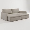 Ver imagem 2 de Sofá Cama Retrátil 200cm 03 Lugares Resplendor