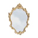 Ver imagem 2 de Espelho Decorativo Vintage com Moldura Estilo Provençal Dourada