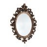 Espelho Decorativo com Moldura Estilo Provençal Ouro Velho - 1