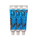 Ver imagem 1 de Kit 3 Adesivos Selante Pu 40 Bisnaga Plástica Unipega Branco 80g/50ml