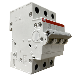 Minidisjuntor Abb Tripolar Sj203t-c10 2taz144300r0104 - 1