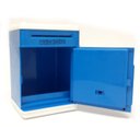 Ver imagem 3 de Cofrinho Digital Eletronico Automatico Senha Moedas Notas Azul GT170903-BL Lorben