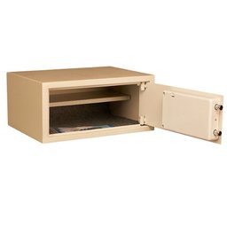 Cofre Eletrônico Digital Notebook 42x38x20cm com Chave e Senha Lorben - 4