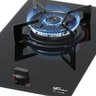 Cooktop Fit Line Fischer 1 Boca Vidro Preto Tripla Chama Bivolt 27184 - 2