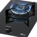 Ver imagem 2 de Cooktop Fit Line Fischer 1 Boca Vidro Preto Tripla Chama Bivolt 27184