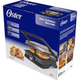 Grill Multiuso Elétrico Inox Oster 220V OGRL210-057 - 9