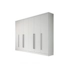 Ver imagem 3 de Guarda-roupa Casal 6 Portas 8 Gavetas Sevilla Tcil Móveis