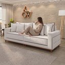 Ver mais imagens de Sofá para Sala de Estar Living 05 Lugares 236cm Montes Claros