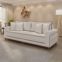 Ver imagem 1 de Sofá para Sala de Estar Living 05 Lugares 236cm Montes Claros