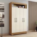 Ver imagem 2 de Armário Multiuso Nt 4040 - Freijó / Off White - Notável