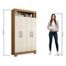 Armário Multiuso Nt 4040 - Freijó / Off White - Notável - 4