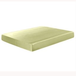 Lençol Avulso com Elástico Casal Padrão Cetim Seda Pérola - 1