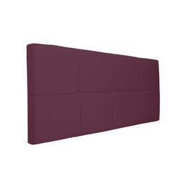 Painel Cabeceira Casal 1,40cm Bordô/vinho Vinho - 1