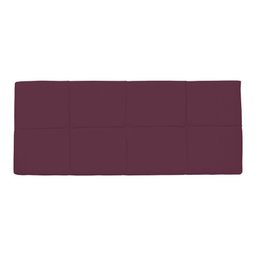 Painel Cabeceira Casal 1,40cm Bordô/vinho Vinho - 2