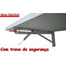 Mesa de Parede Dobrável Artículado Branca 60x41 com Cantos Arredondados - 9