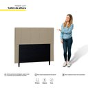 Ver imagem 3 de Cabeceira Cama Box Casal King Donna 193cm Corano Bege - Abmaza