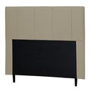 Ver imagem 1 de Cabeceira Cama Box Casal King Donna 193cm Corano Bege - Abmaza