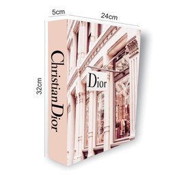 Caixa Livro Decorativa Porta Objetos Luxo Cd - 3