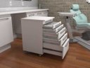 Ver imagem 3 de Mesa Auxiliar Gaveteiro - 5 Gavetas - Deki Premium