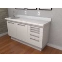 Ver imagem 1 de Balcão Triplo com Pia - Deki Premium