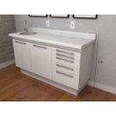 Ver imagem 2 de Balcão Triplo com Pia - Deki Premium