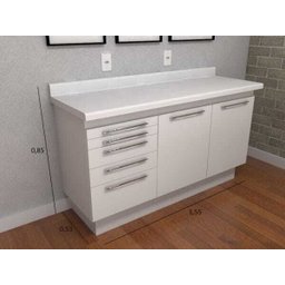 Balcão Triplo - Deki Premium - 2