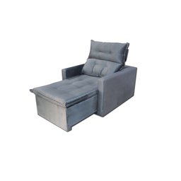 Poltrona do Papai Retrátil Reclinável Tecido Suede Conforto - 2