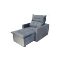 Ver imagem 2 de Poltrona do Papai Retrátil Reclinável Tecido Suede Conforto