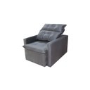Ver imagem 3 de Poltrona do Papai Retrátil Reclinável Tecido Suede Conforto