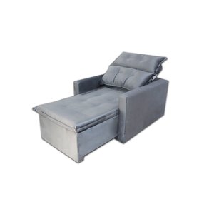 Poltrona do Papai Retrátil Reclinável Tecido Suede Conforto