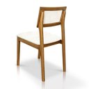 Ver imagem 5 de Kit 02 Cadeiras de Jantar e Living Millie Estofada Bouclê - Desk Design