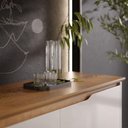 Ver imagem 3 de Aparador Buffet 2 Portas 2 Gavetas Balcão Multiuso Off White