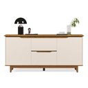 Ver mais imagens de Aparador Buffet 2 Portas 2 Gavetas Balcão Multiuso Off White
