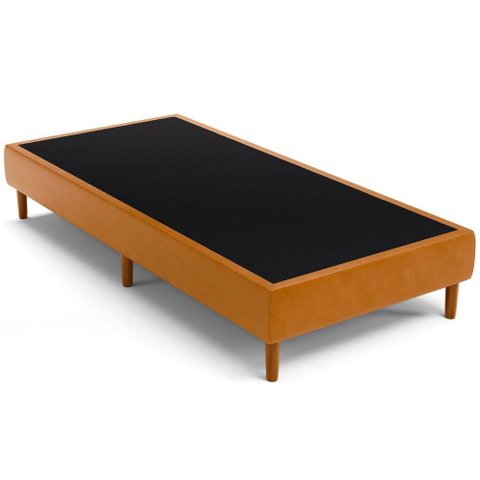 Base para Cama Box Solteiro 88cm Sleep W01 Couríssimo Whisky - Lyam Decor