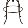 Banqueta Alta com Encosto Estofada Giratória Redonda 100cm - 4