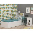 Ver imagem 4 de Bicama Solteiro com Escrivaninha Julia Cimol