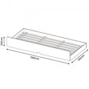 Ver imagem 7 de Bicama Solteiro com Escrivaninha Julia Cimol